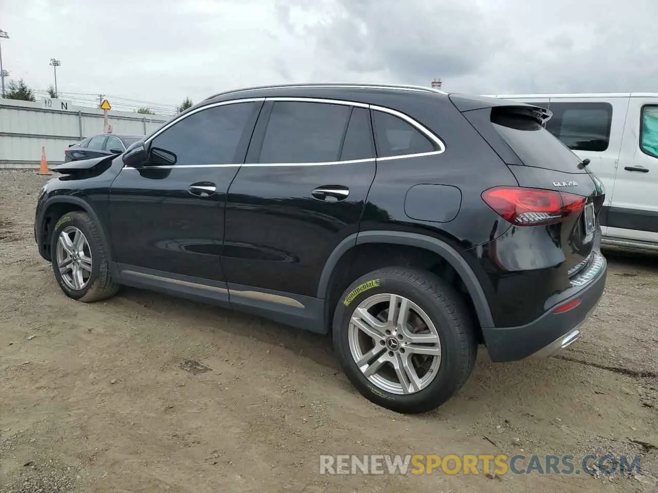 2 Photograph of a damaged car W1N4N4HBXNJ350083 MERCEDES-BENZ GLA-CLASS 2022