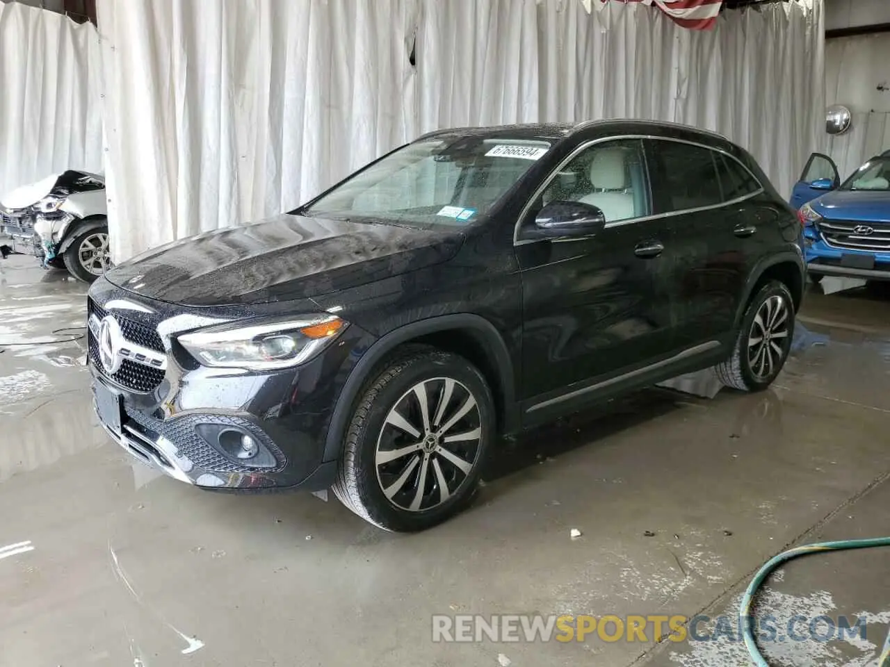 1 Photograph of a damaged car W1N4N4HBXNJ380541 MERCEDES-BENZ GLA-CLASS 2022