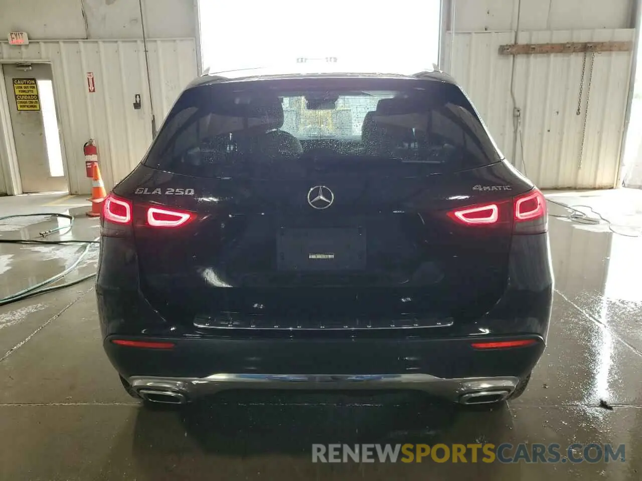 6 Photograph of a damaged car W1N4N4HBXNJ380541 MERCEDES-BENZ GLA-CLASS 2022