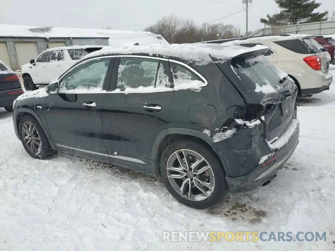 2 Photograph of a damaged car W1N4N5BB0NJ401539 MERCEDES-BENZ GLA-CLASS 2022