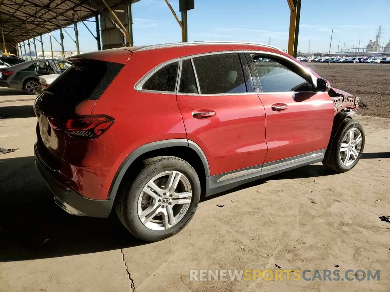 3 Photograph of a damaged car W1N4N4GB0PJ448401 MERCEDES-BENZ GLA-CLASS 2023