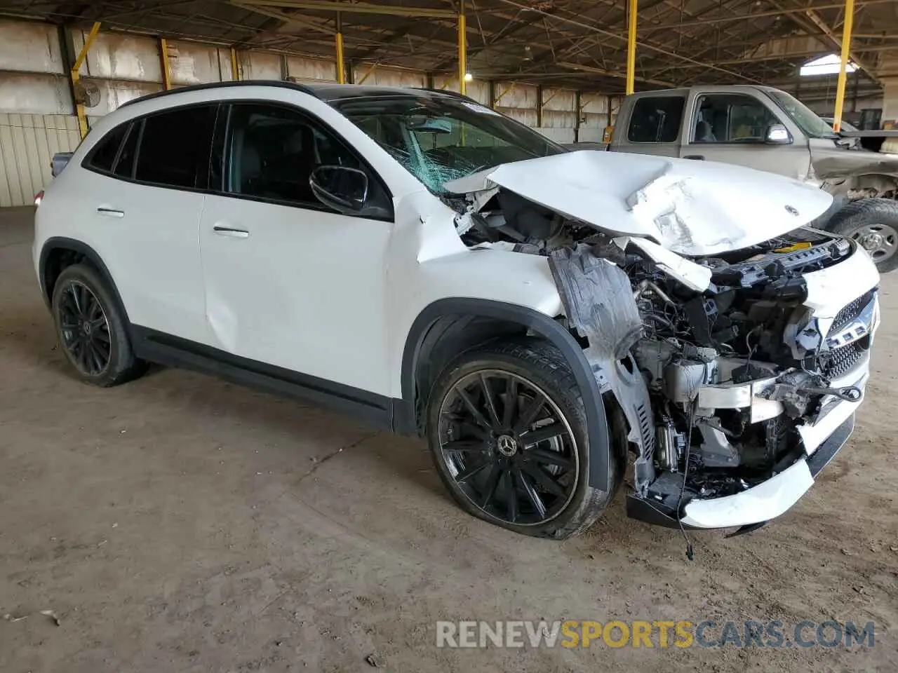 4 Photograph of a damaged car W1N4N4GB0PJ519063 MERCEDES-BENZ GLA-CLASS 2023