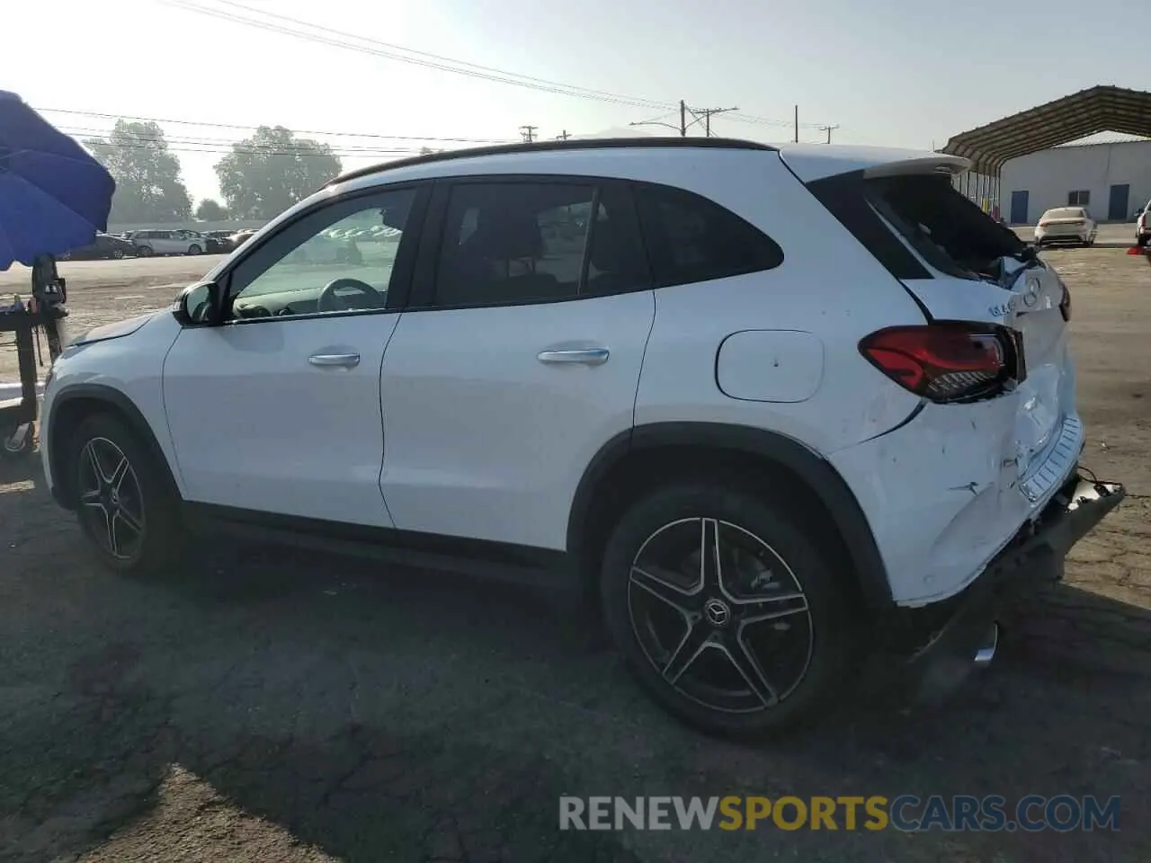 2 Photograph of a damaged car W1N4N4GB0PJ520486 MERCEDES-BENZ GLA-CLASS 2023