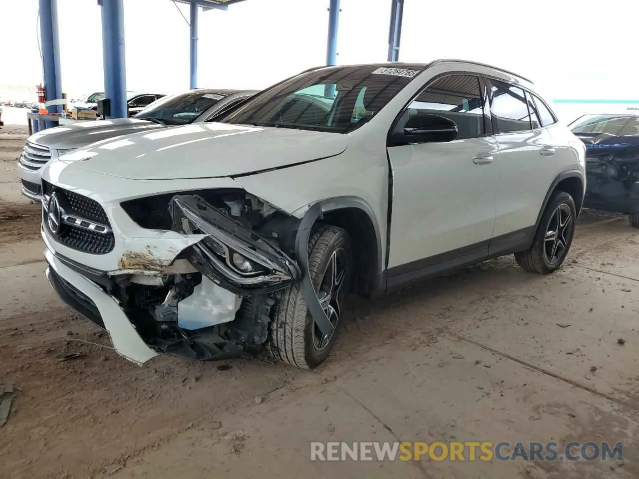 1 Photograph of a damaged car W1N4N4GB2PJ490245 MERCEDES-BENZ GLA-CLASS 2023