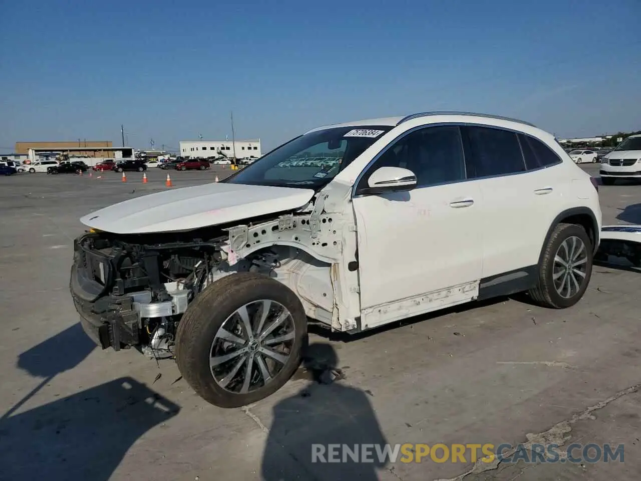 1 Photograph of a damaged car W1N4N4GB4PJ487668 MERCEDES-BENZ GLA-CLASS 2023