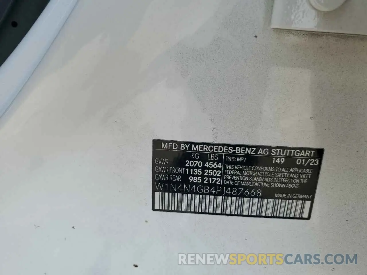 14 Photograph of a damaged car W1N4N4GB4PJ487668 MERCEDES-BENZ GLA-CLASS 2023