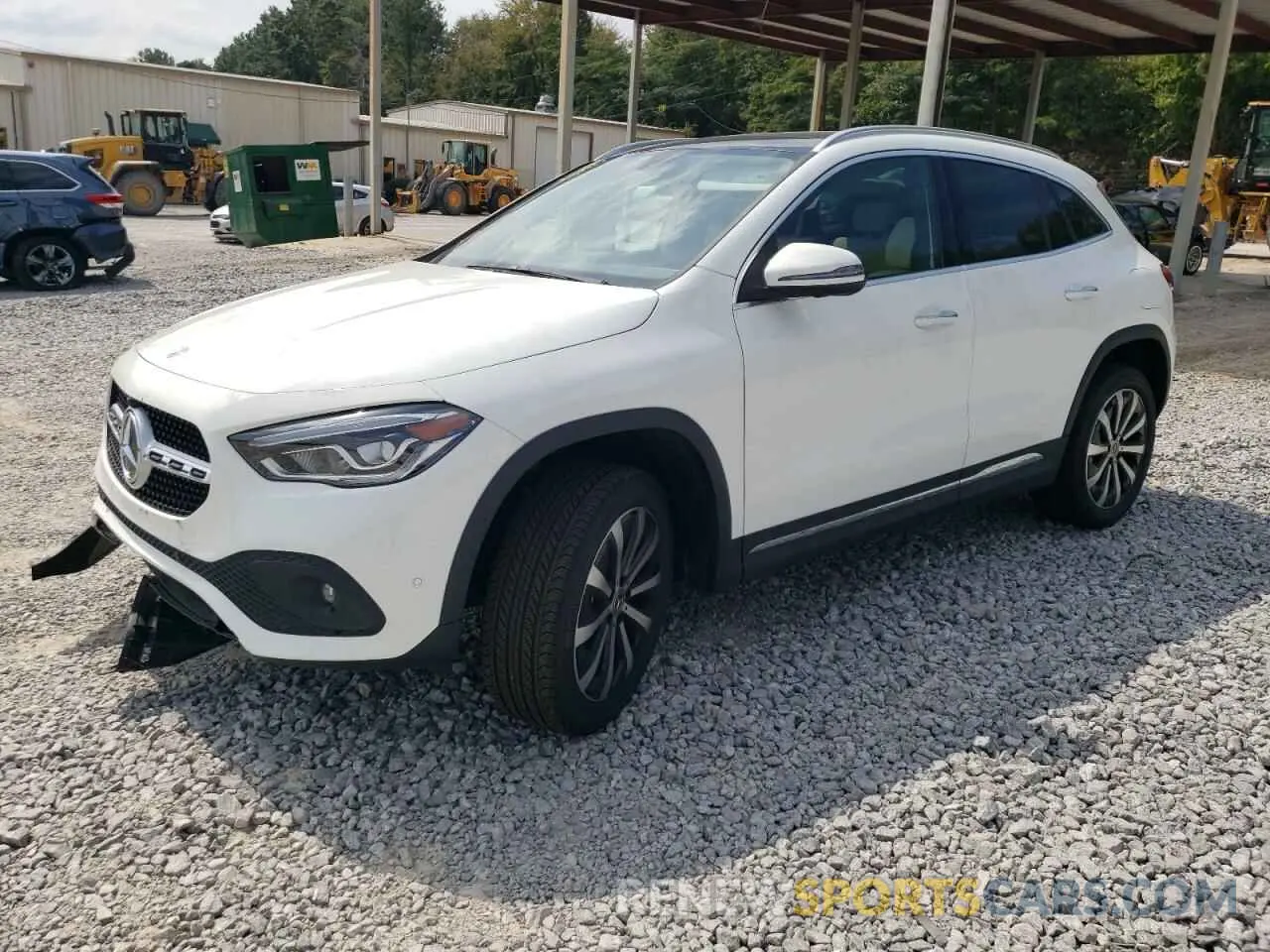 1 Photograph of a damaged car W1N4N4GB7PJ426623 MERCEDES-BENZ GLA-CLASS 2023