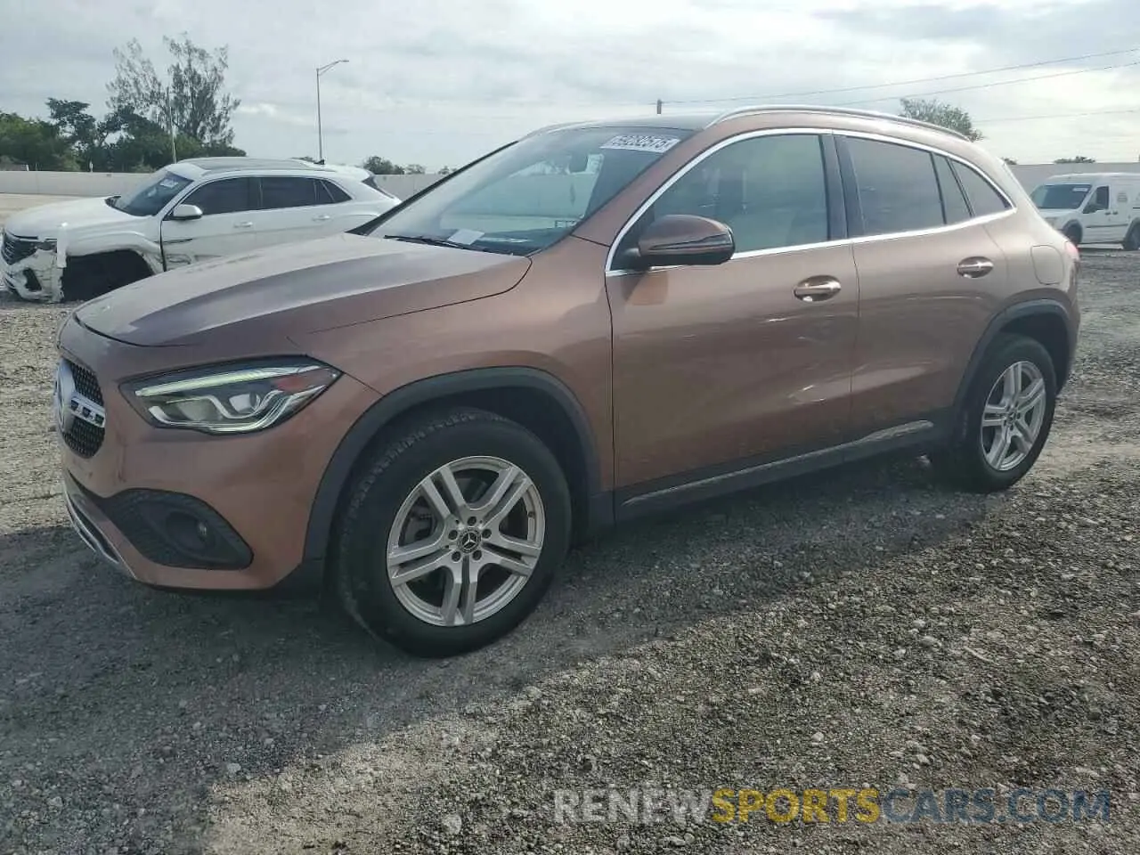 1 Photograph of a damaged car W1N4N4GB8PJ419549 MERCEDES-BENZ GLA-CLASS 2023