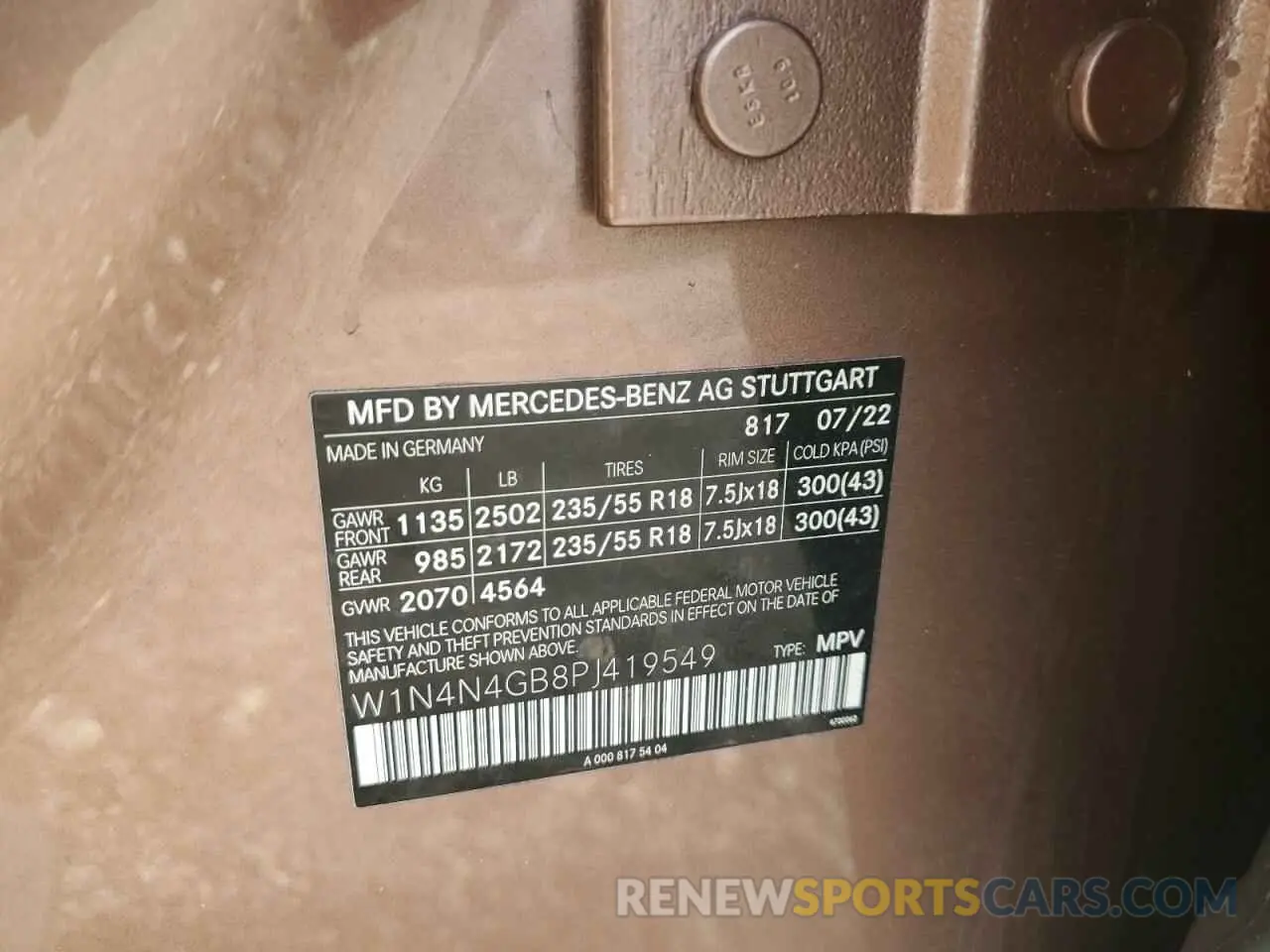 13 Photograph of a damaged car W1N4N4GB8PJ419549 MERCEDES-BENZ GLA-CLASS 2023