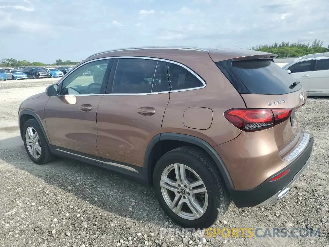 2 Photograph of a damaged car W1N4N4GB8PJ419549 MERCEDES-BENZ GLA-CLASS 2023