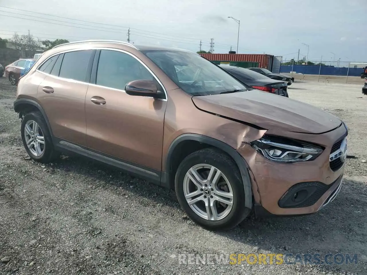 4 Photograph of a damaged car W1N4N4GB8PJ419549 MERCEDES-BENZ GLA-CLASS 2023