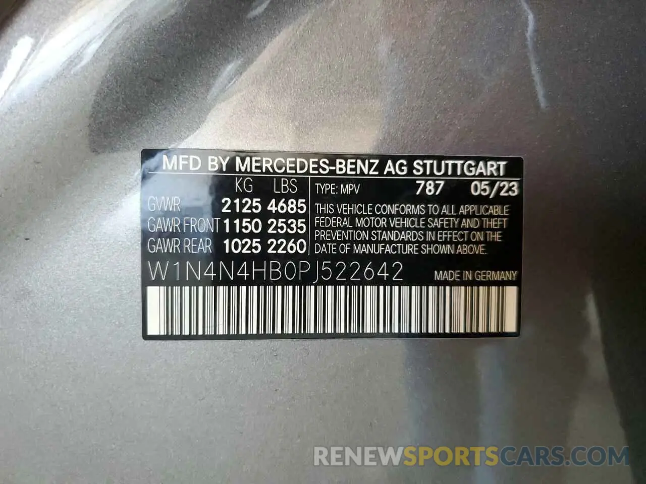 13 Photograph of a damaged car W1N4N4HB0PJ522642 MERCEDES-BENZ GLA-CLASS 2023