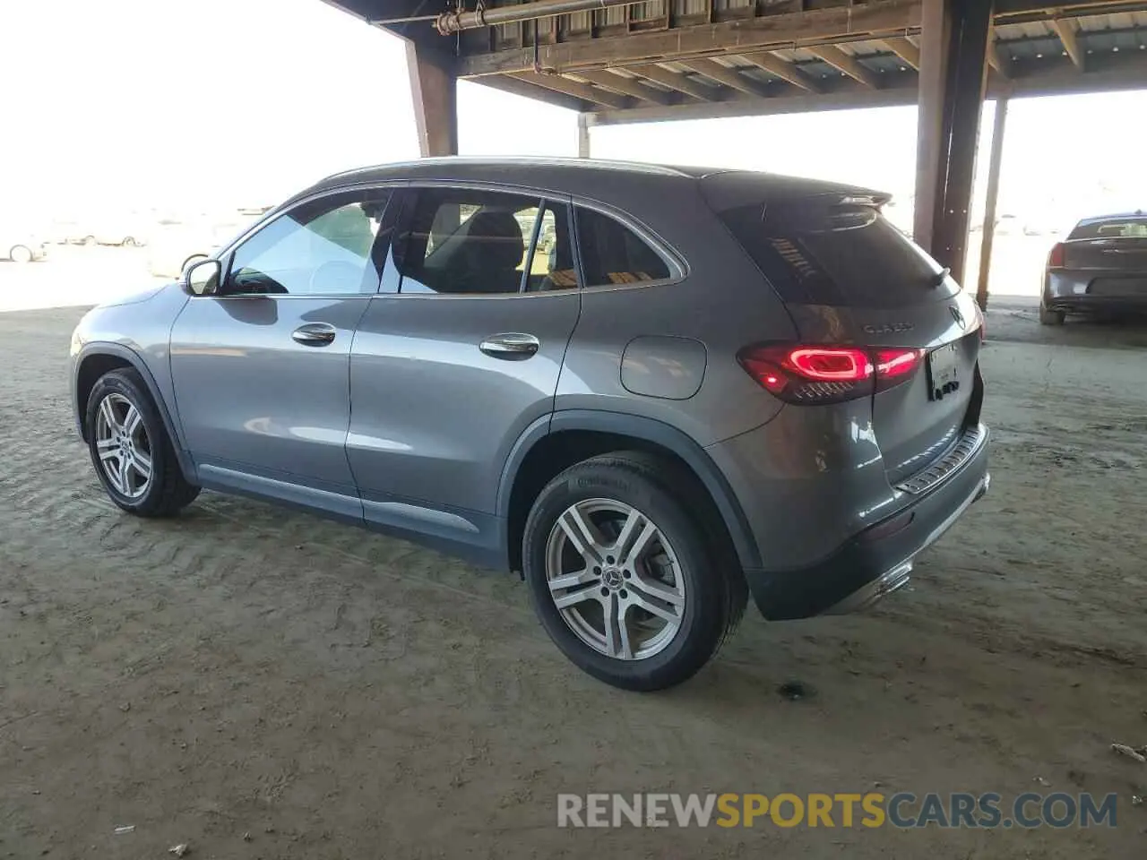 2 Photograph of a damaged car W1N4N4HB0PJ522642 MERCEDES-BENZ GLA-CLASS 2023