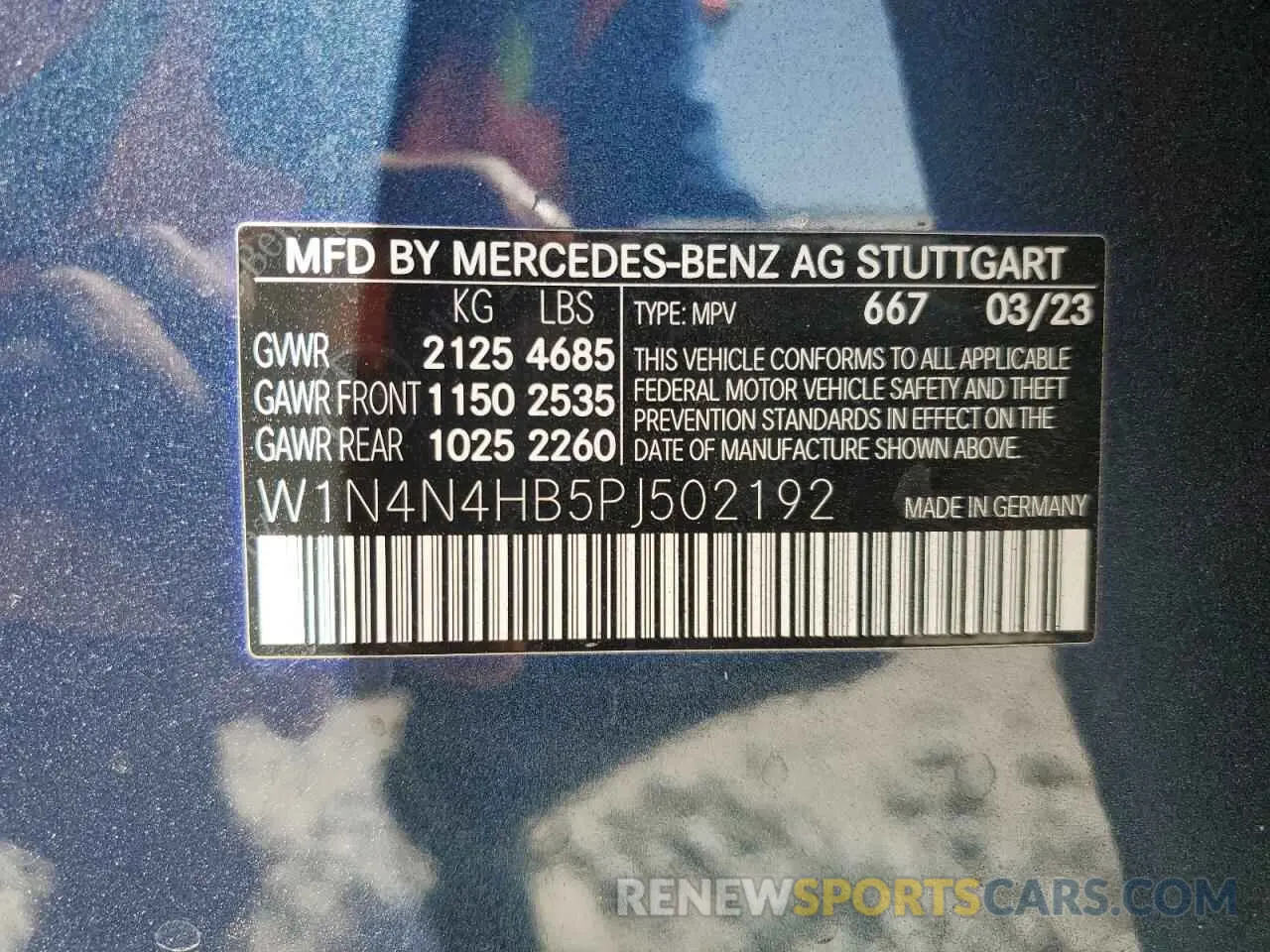 13 Photograph of a damaged car W1N4N4HB5PJ502192 MERCEDES-BENZ GLA-CLASS 2023