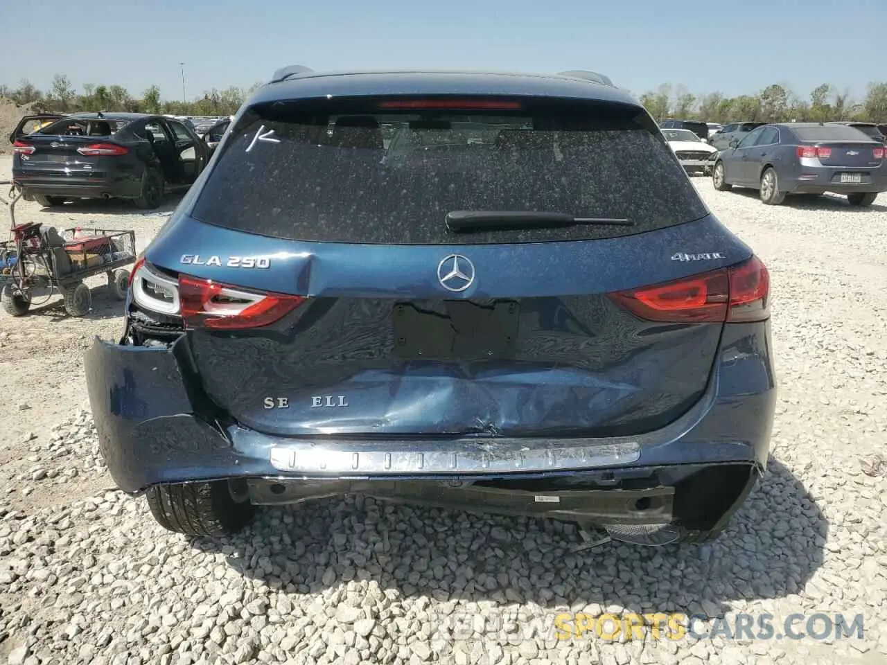6 Photograph of a damaged car W1N4N4HB5PJ502192 MERCEDES-BENZ GLA-CLASS 2023
