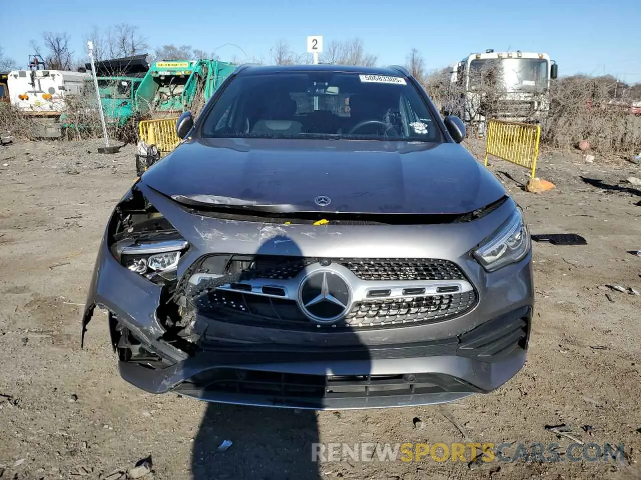 5 Photograph of a damaged car W1N4N4HB5PJ524967 MERCEDES-BENZ GLA-CLASS 2023