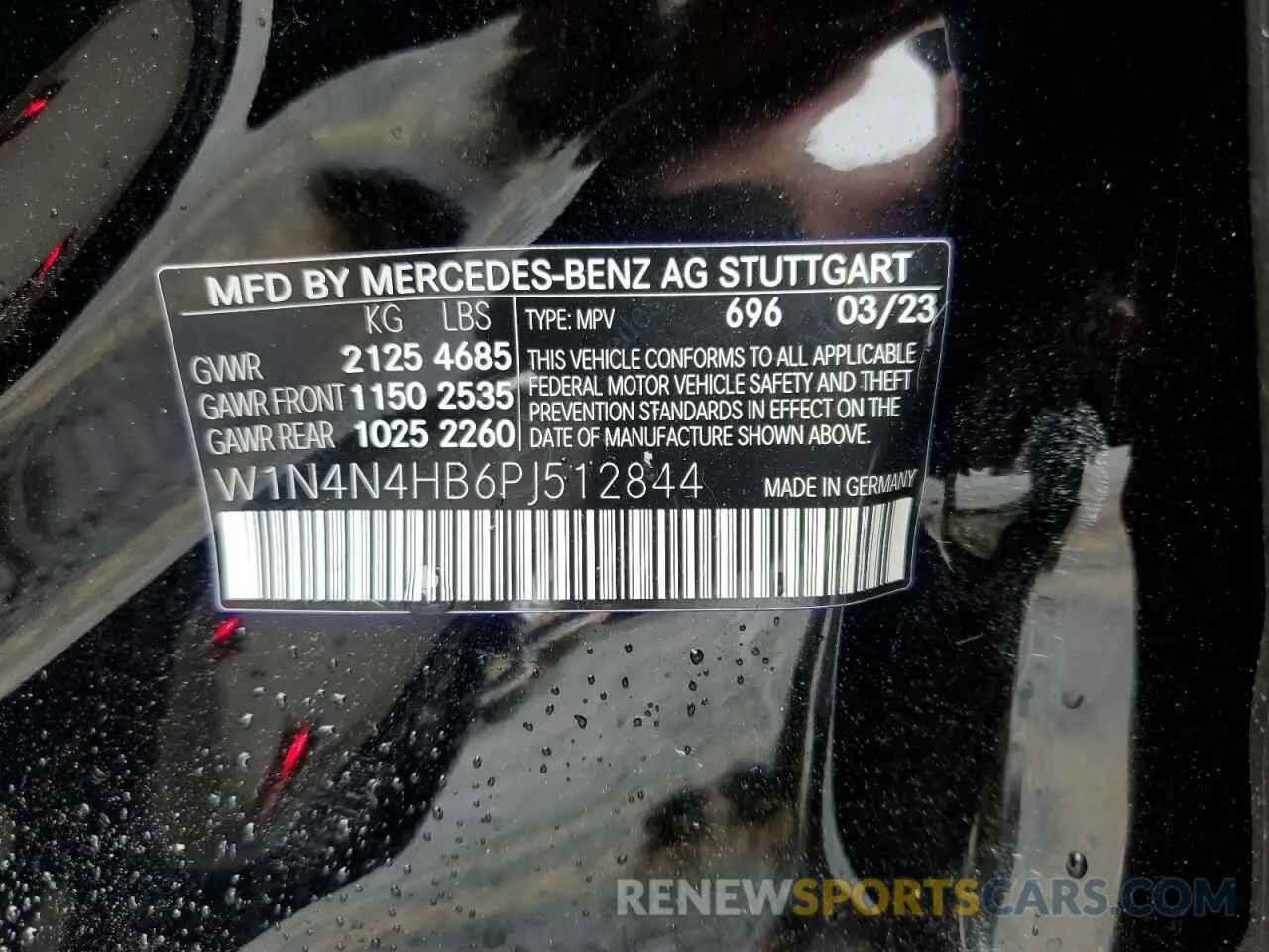 13 Photograph of a damaged car W1N4N4HB6PJ512844 MERCEDES-BENZ GLA-CLASS 2023