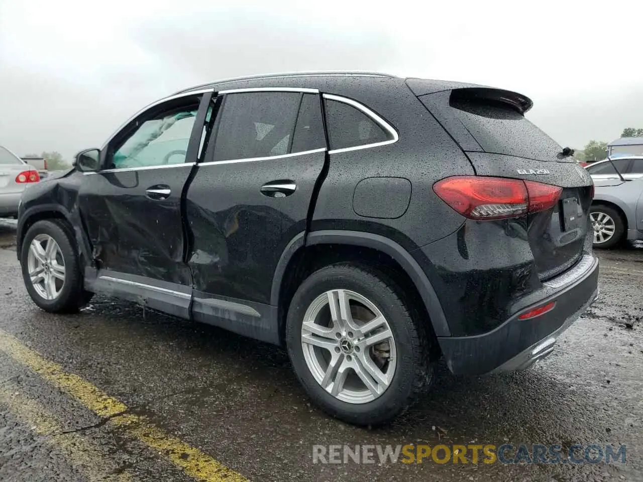 2 Photograph of a damaged car W1N4N4HB6PJ512844 MERCEDES-BENZ GLA-CLASS 2023