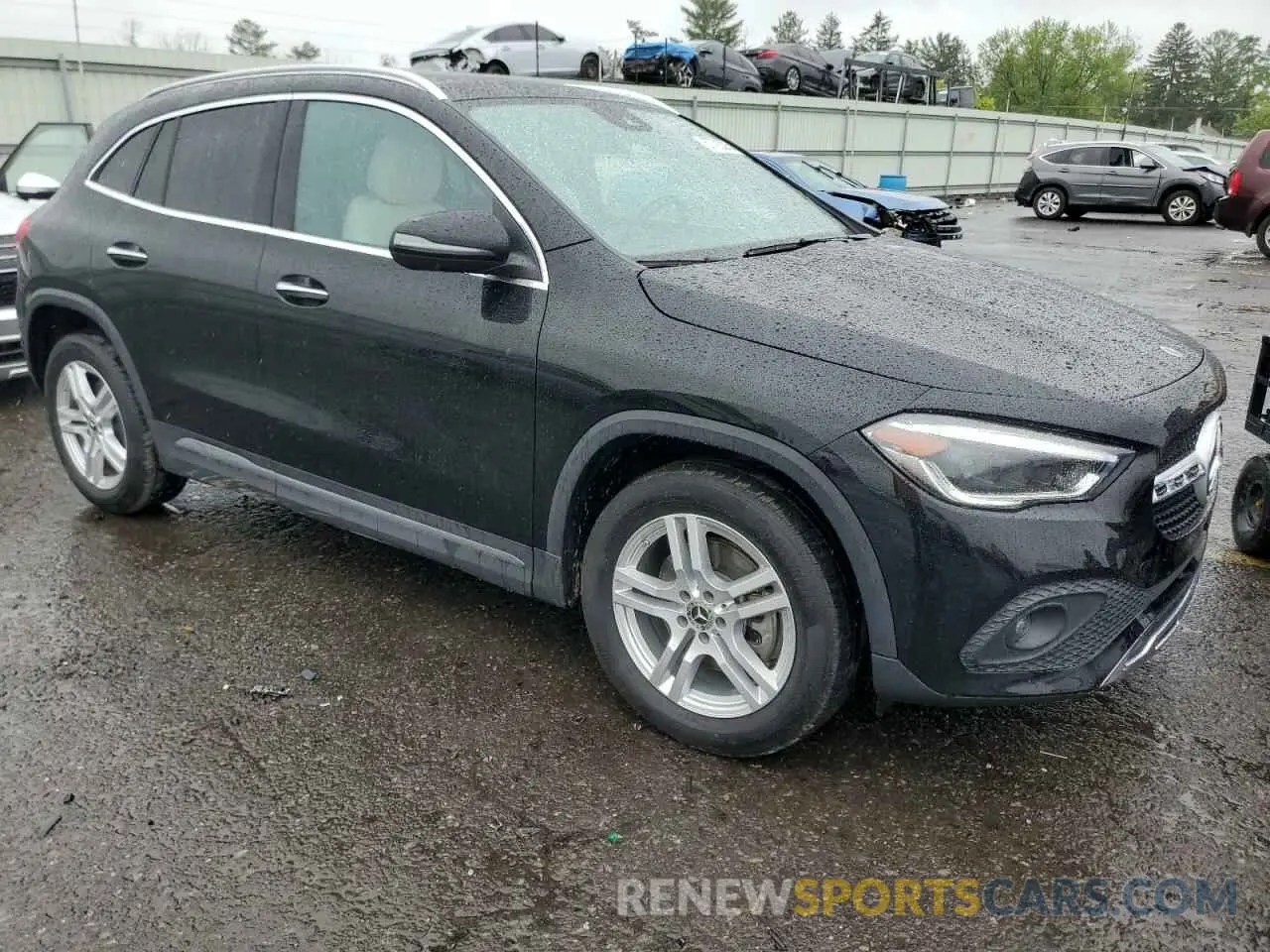 4 Photograph of a damaged car W1N4N4HB6PJ512844 MERCEDES-BENZ GLA-CLASS 2023