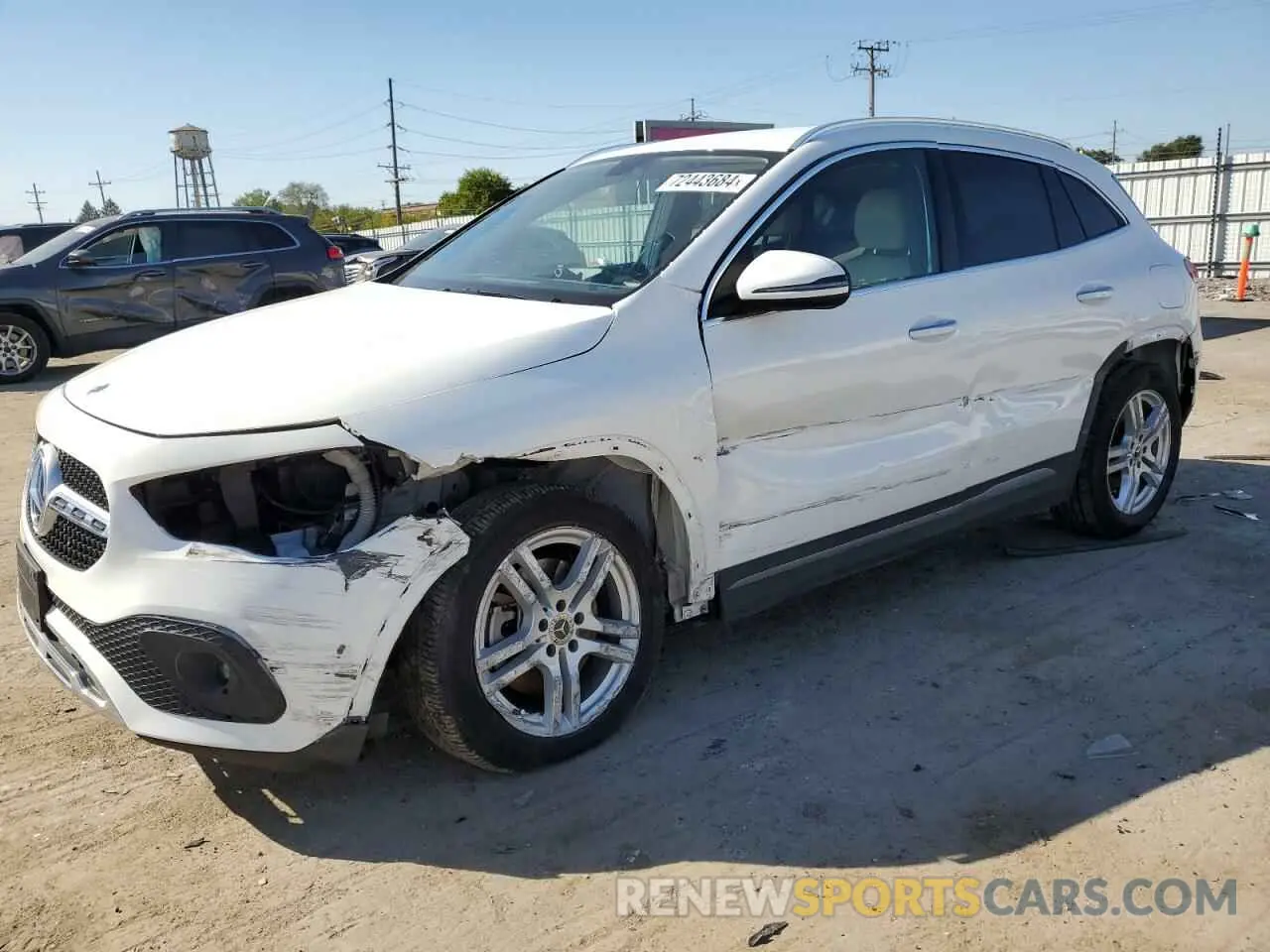 1 Photograph of a damaged car W1N4N4HB6PJ525982 MERCEDES-BENZ GLA-CLASS 2023