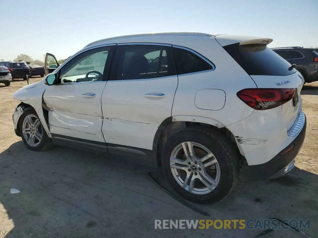 2 Photograph of a damaged car W1N4N4HB6PJ525982 MERCEDES-BENZ GLA-CLASS 2023