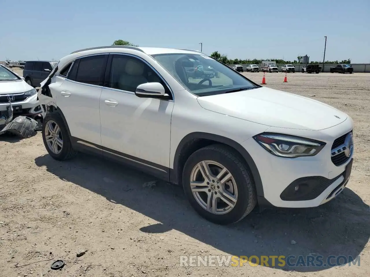 4 Photograph of a damaged car W1N4N4HB7PJ431528 MERCEDES-BENZ GLA-CLASS 2023