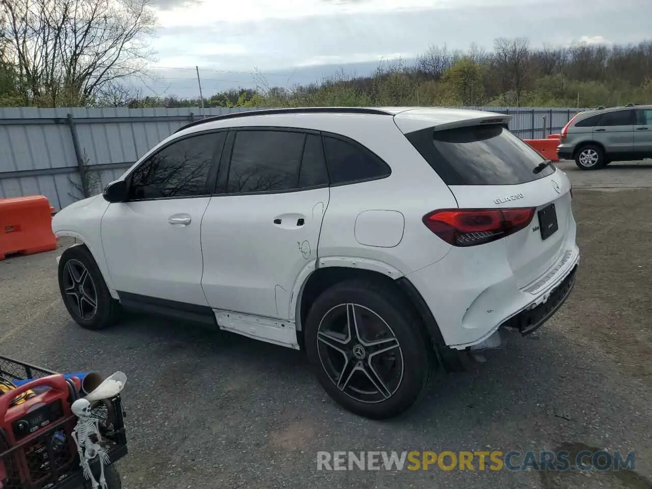 2 Photograph of a damaged car W1N4N4HB7PJ523299 MERCEDES-BENZ GLA-CLASS 2023