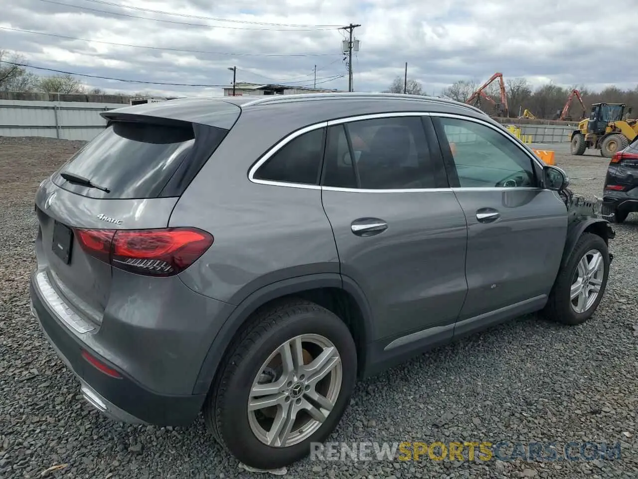 3 Photograph of a damaged car W1N4N4HB8PJ521156 MERCEDES-BENZ GLA-CLASS 2023