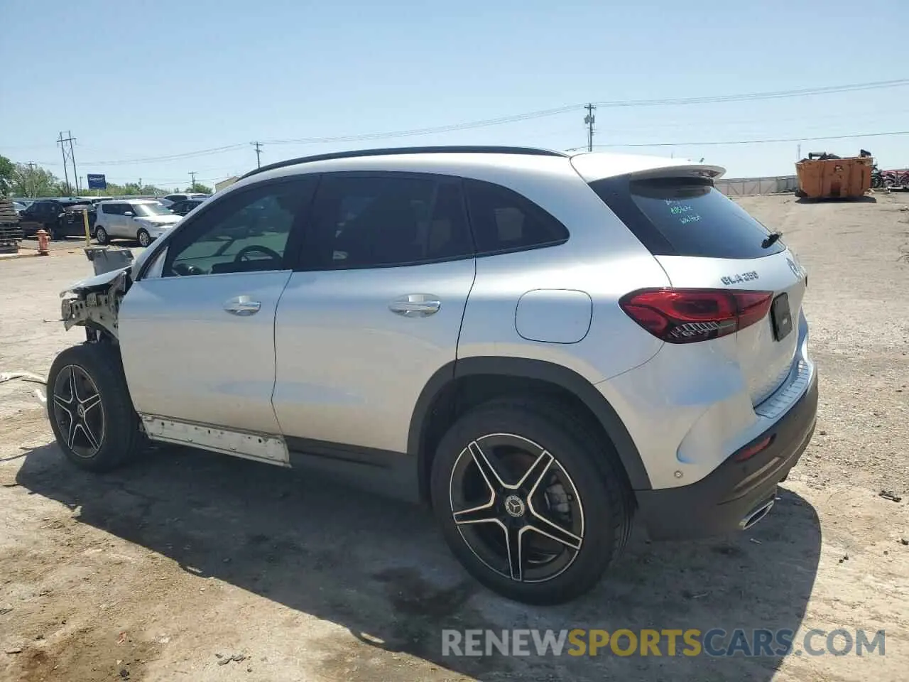 2 Photograph of a damaged car W1N4N4HB8PJ523151 MERCEDES-BENZ GLA-CLASS 2023
