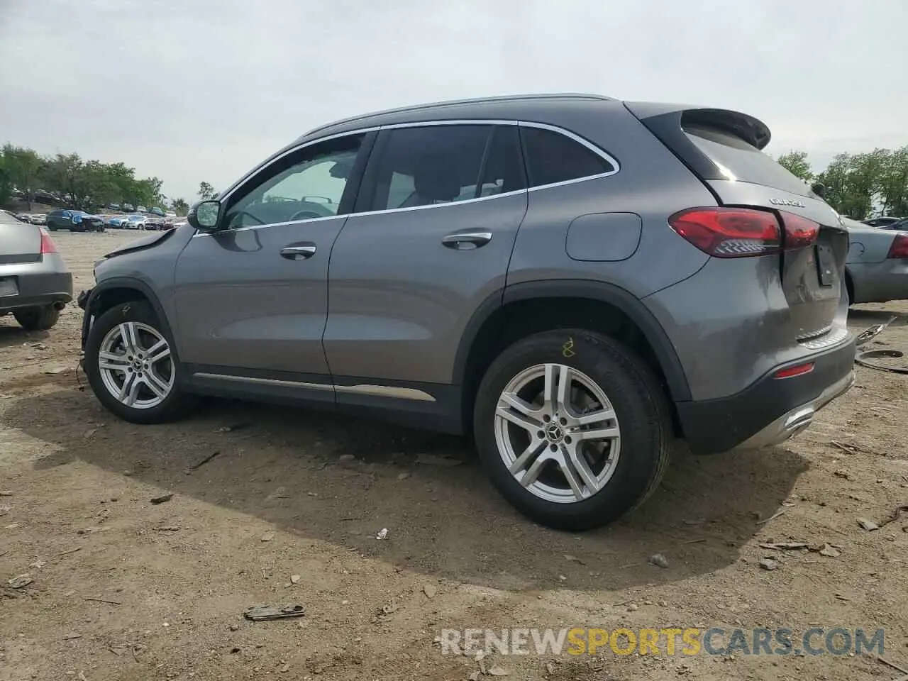 2 Photograph of a damaged car W1N4N4HB9PJ506116 MERCEDES-BENZ GLA-CLASS 2023