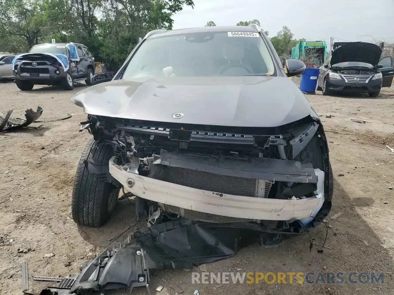 5 Photograph of a damaged car W1N4N4HB9PJ506116 MERCEDES-BENZ GLA-CLASS 2023