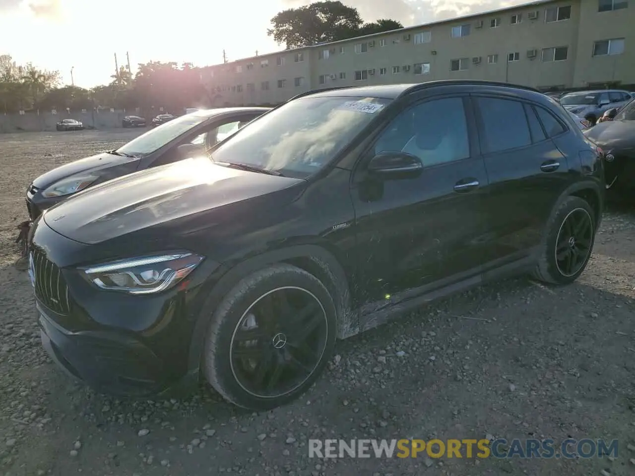 1 Photograph of a damaged car W1N4N5BB8PJ459143 MERCEDES-BENZ GLA-CLASS 2023