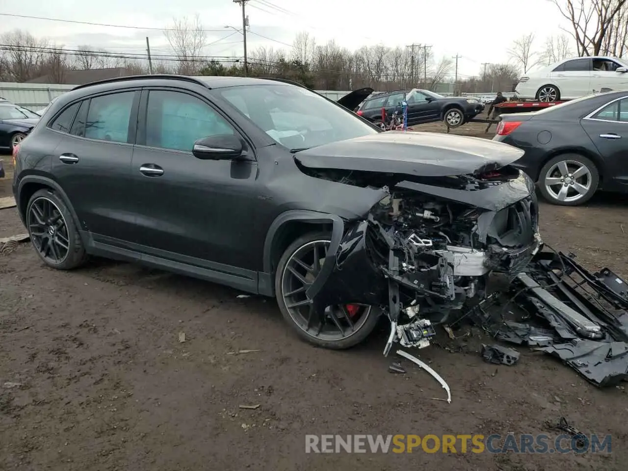 4 Photograph of a damaged car W1N4N5DB0PJ466097 MERCEDES-BENZ GLA-CLASS 2023