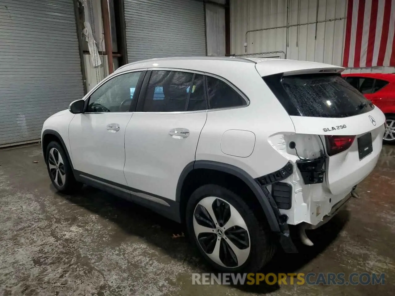 2 Photograph of a damaged car W1N4N4GB4RJ602076 MERCEDES-BENZ GLA-CLASS 2024