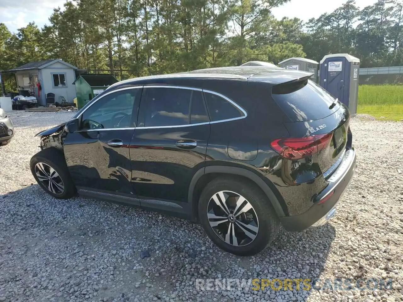 2 Photograph of a damaged car W1N4N4GB9RJ609783 MERCEDES-BENZ GLA-CLASS 2024