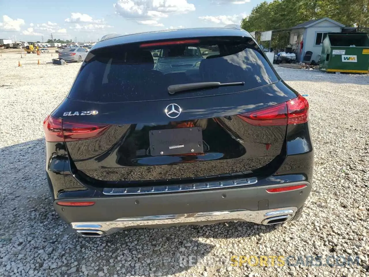 6 Photograph of a damaged car W1N4N4GB9RJ609783 MERCEDES-BENZ GLA-CLASS 2024