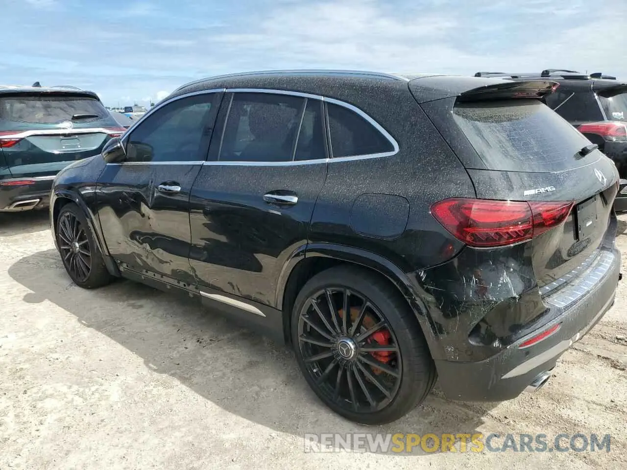 2 Photograph of a damaged car W1N4N5BB0RJ577108 MERCEDES-BENZ GLA-CLASS 2024