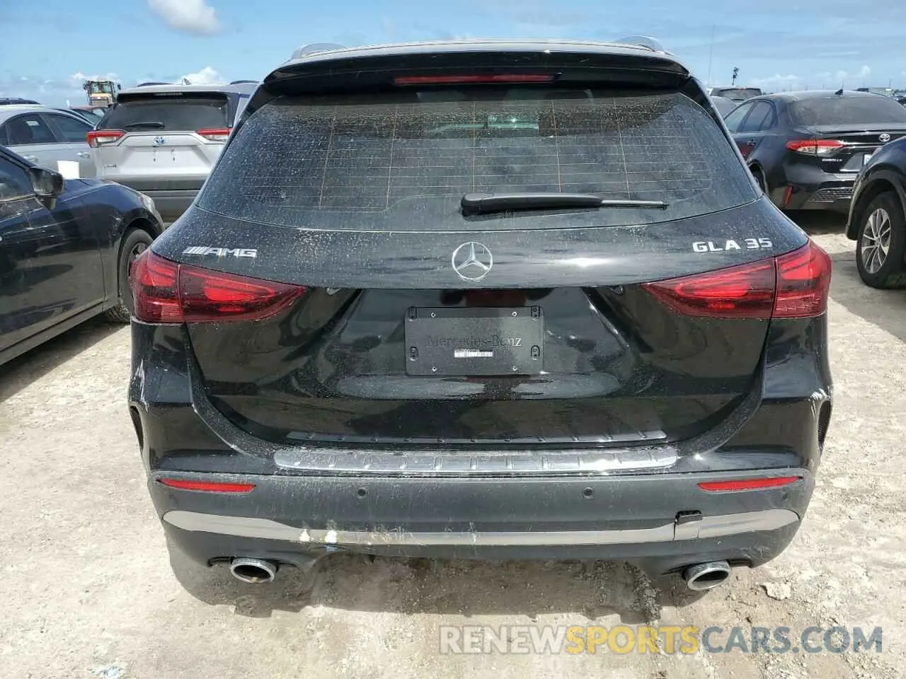 6 Photograph of a damaged car W1N4N5BB0RJ577108 MERCEDES-BENZ GLA-CLASS 2024