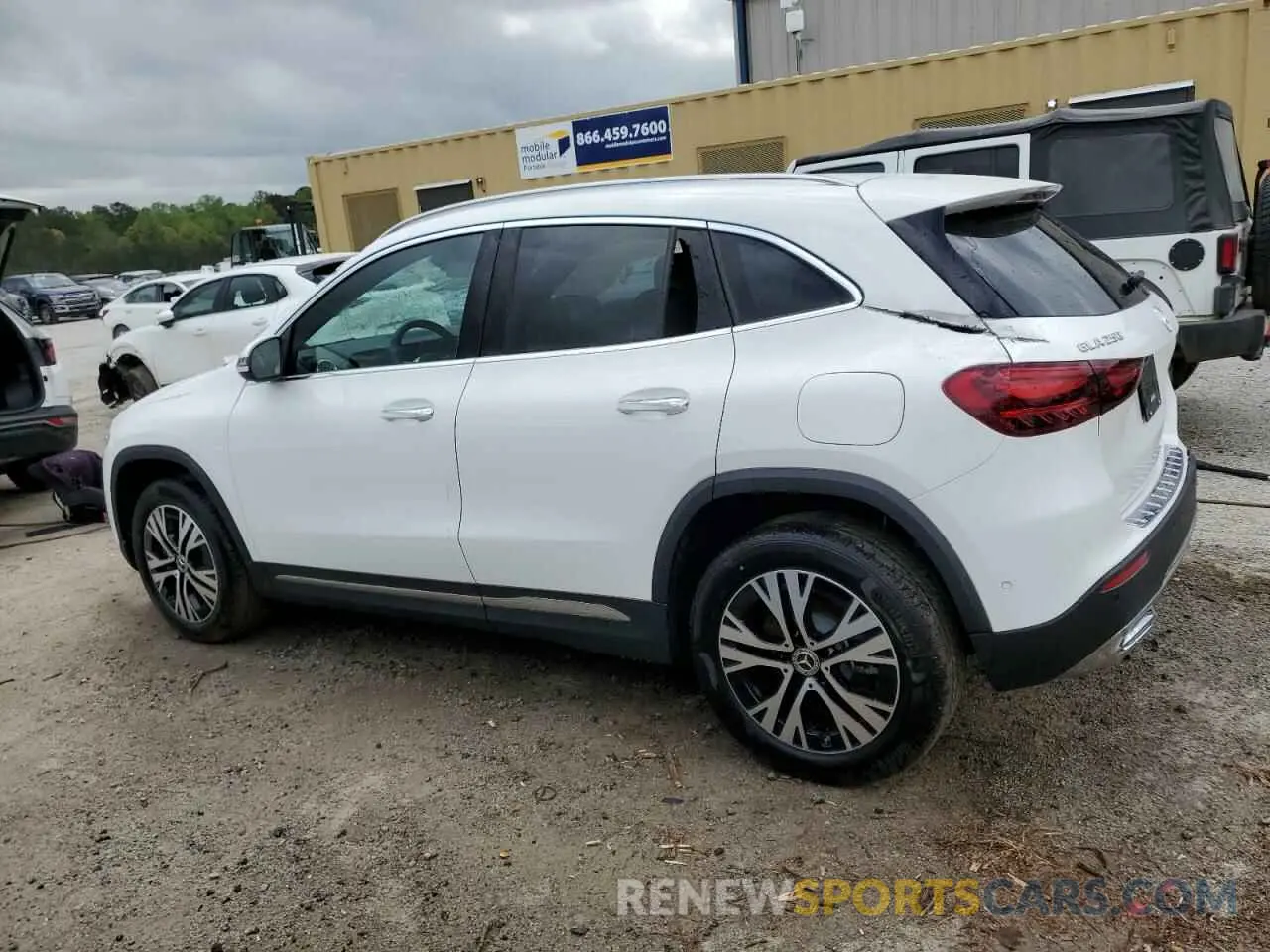 2 Photograph of a damaged car W1N4N4GB2SJ704885 MERCEDES-BENZ GLA-CLASS 2025