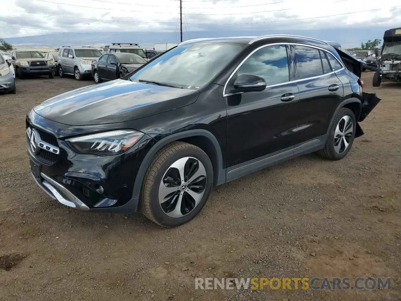 1 Photograph of a damaged car W1N4N4GB3SJ656510 MERCEDES-BENZ GLA-CLASS 2025