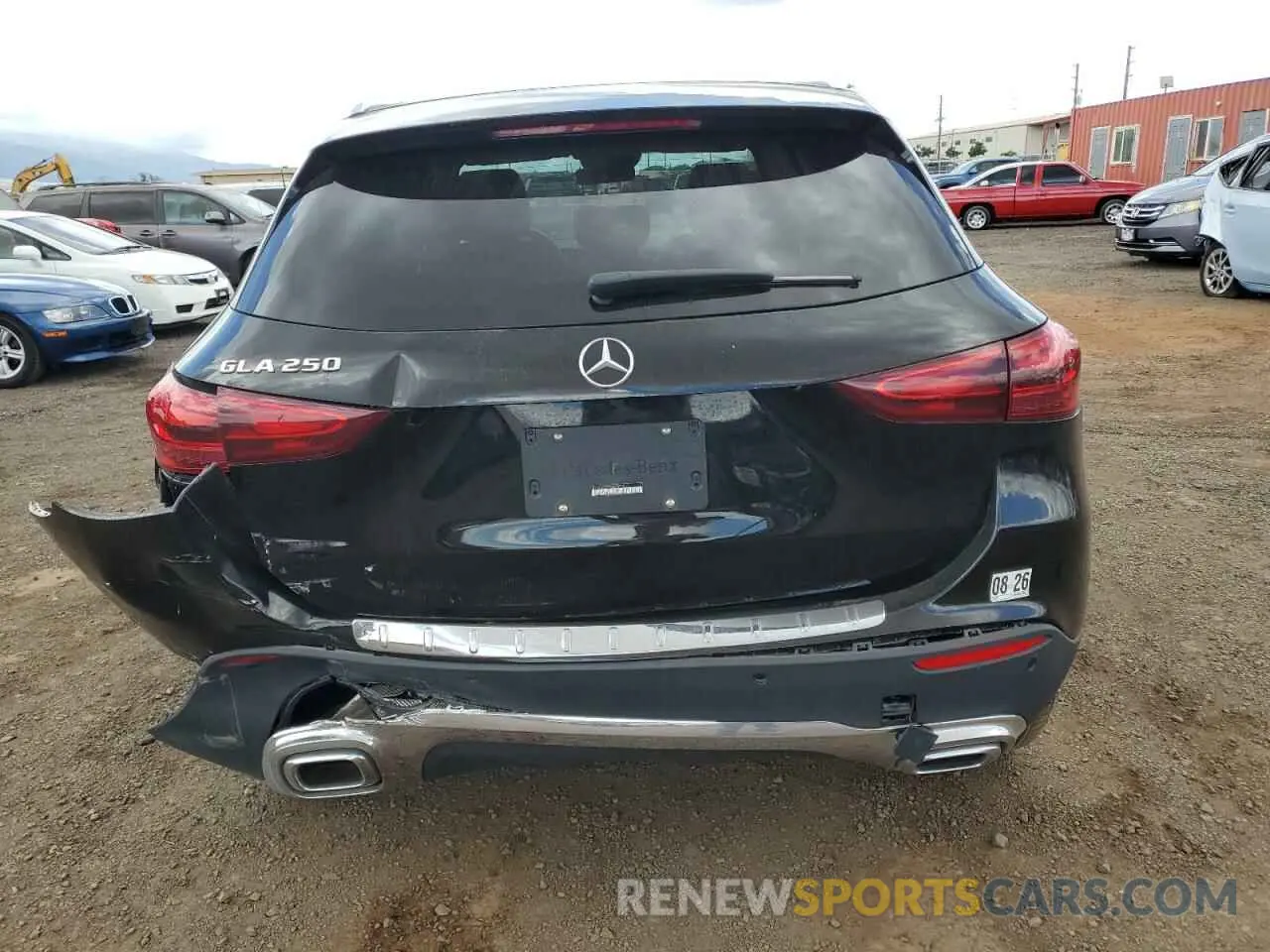 6 Photograph of a damaged car W1N4N4GB3SJ656510 MERCEDES-BENZ GLA-CLASS 2025