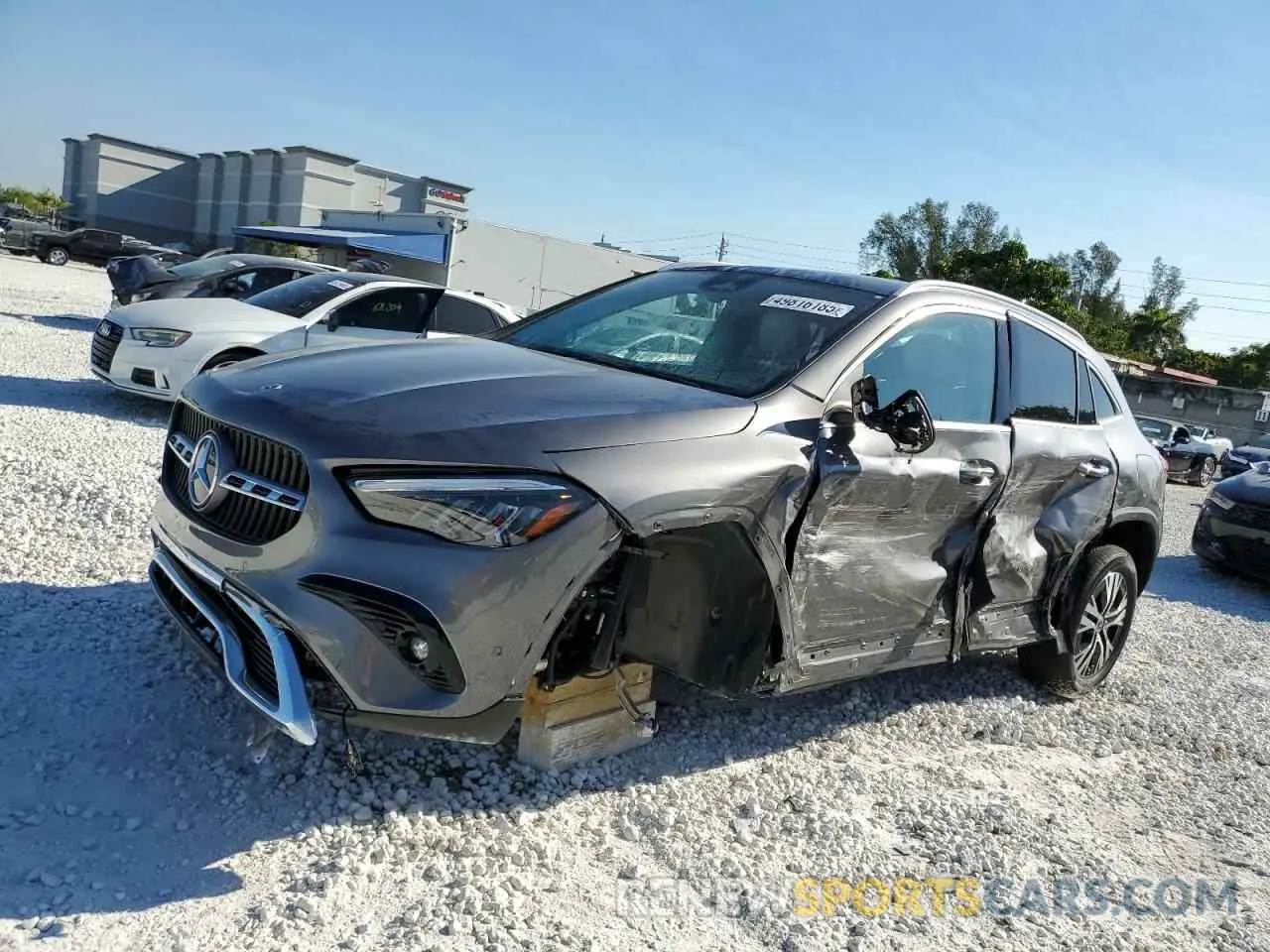 1 Photograph of a damaged car W1N4N4GB5SJ678699 MERCEDES-BENZ GLA-CLASS 2025