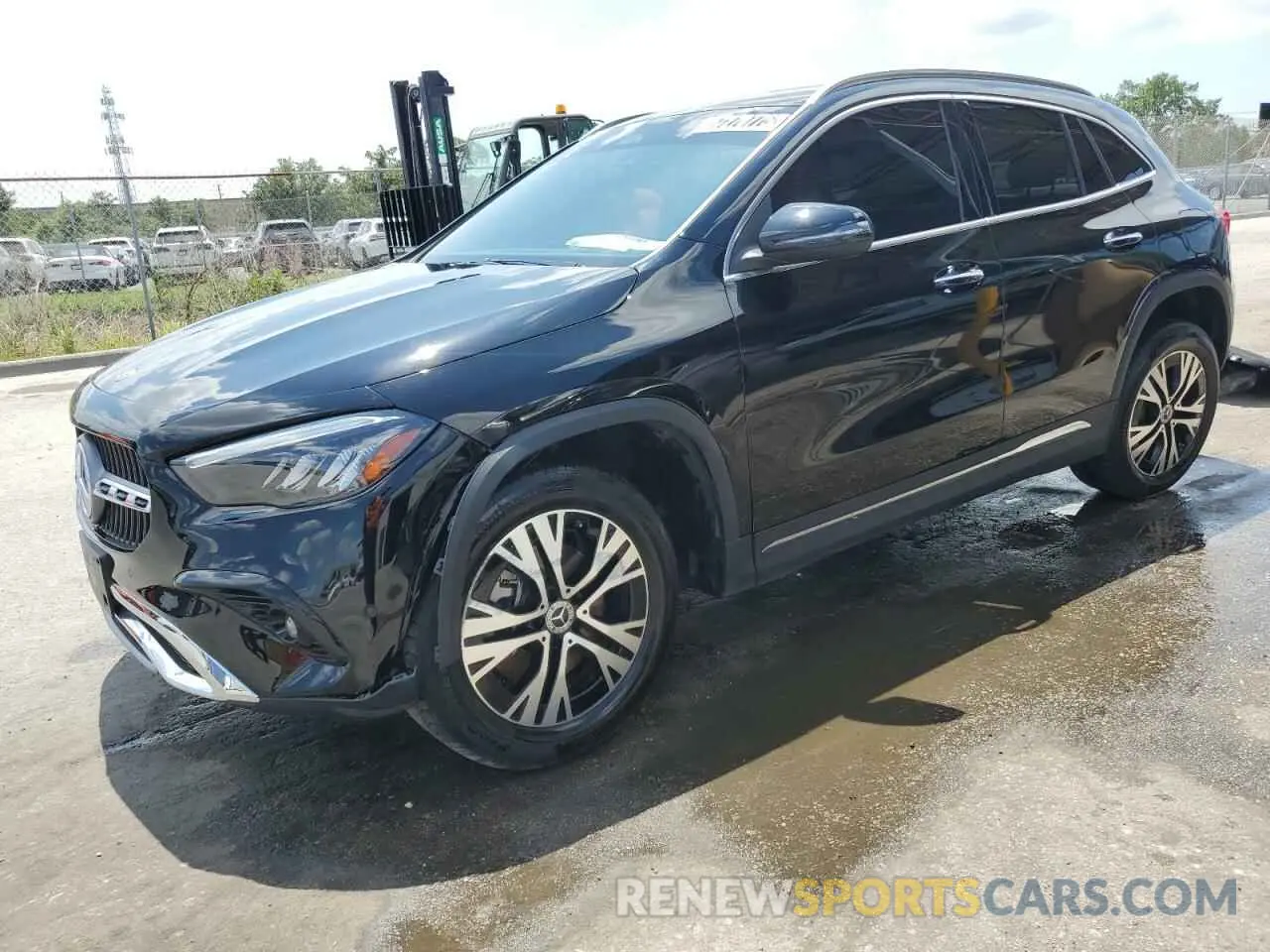 1 Photograph of a damaged car W1N4N4GB5SJ691484 MERCEDES-BENZ GLA-CLASS 2025