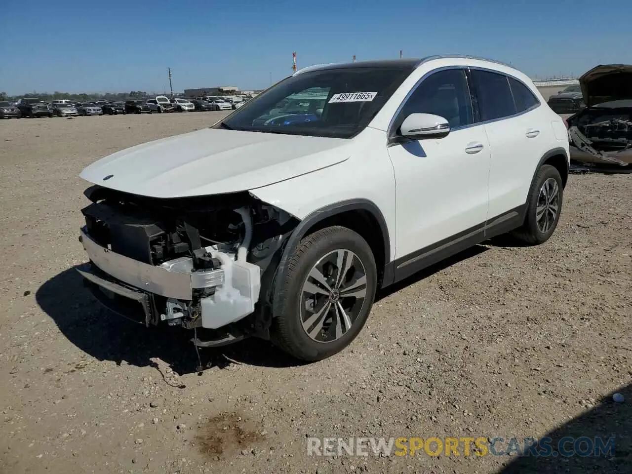 1 Photograph of a damaged car W1N4N4GB7SJ647891 MERCEDES-BENZ GLA-CLASS 2025