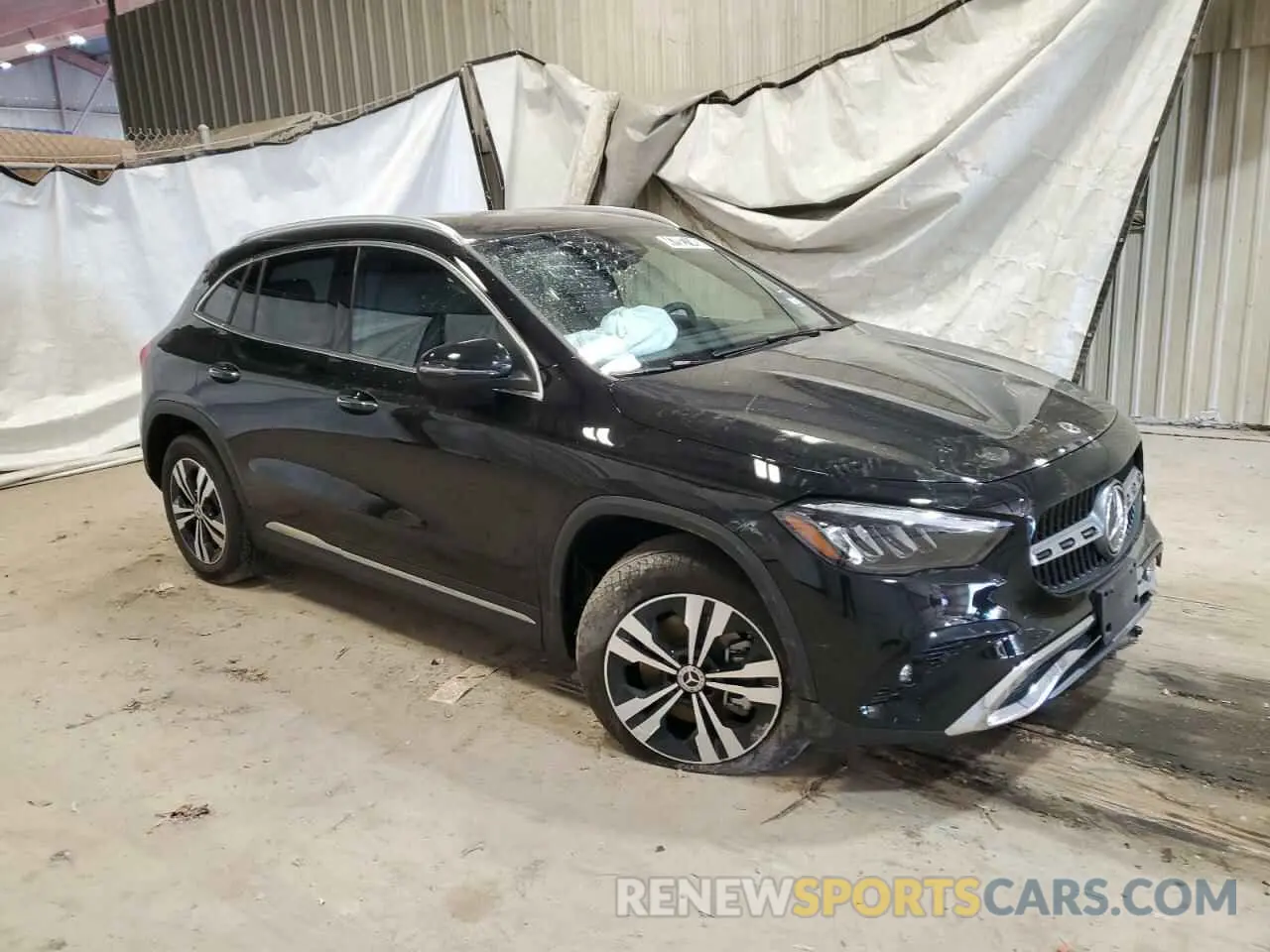 4 Photograph of a damaged car W1N4N4GB7SJ708365 MERCEDES-BENZ GLA-CLASS 2025