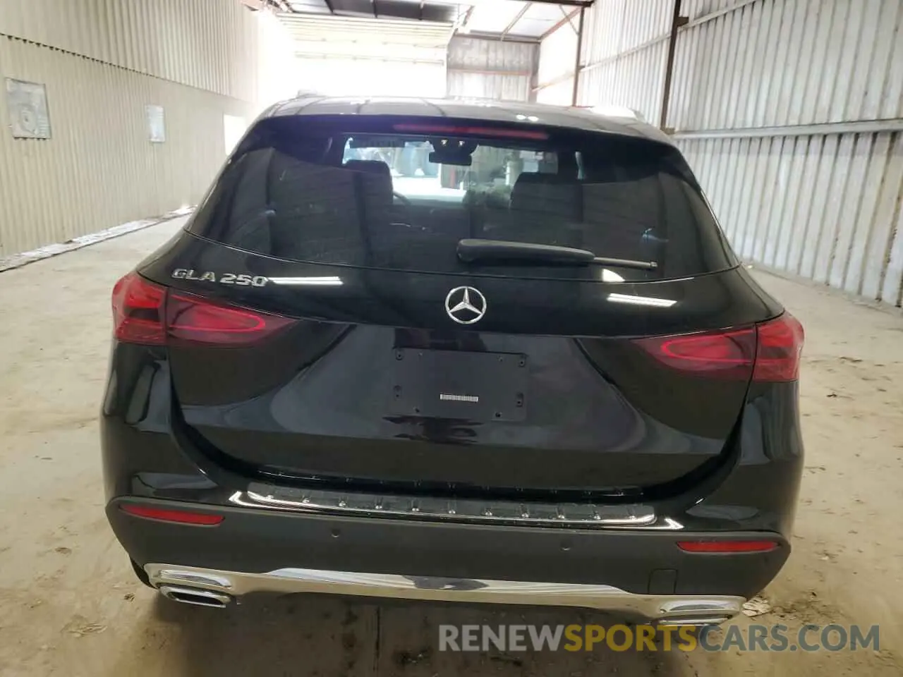 6 Photograph of a damaged car W1N4N4GB7SJ708365 MERCEDES-BENZ GLA-CLASS 2025