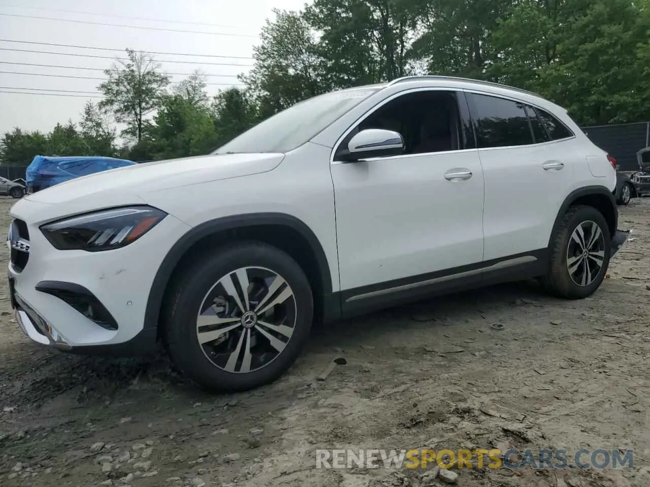 1 Photograph of a damaged car W1N4N4HB0SJ660321 MERCEDES-BENZ GLA-CLASS 2025