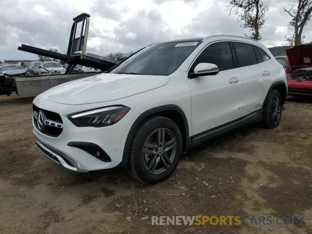 1 Photograph of a damaged car W1N4N4HB0SJ670914 MERCEDES-BENZ GLA-CLASS 2025