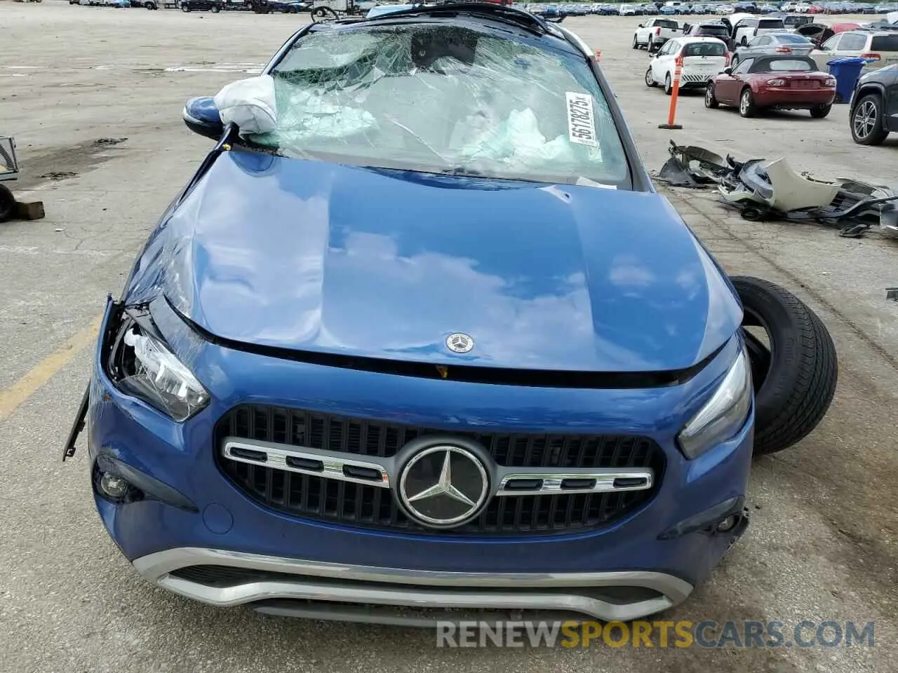 5 Photograph of a damaged car W1N4N4HB1SJ693683 MERCEDES-BENZ GLA-CLASS 2025