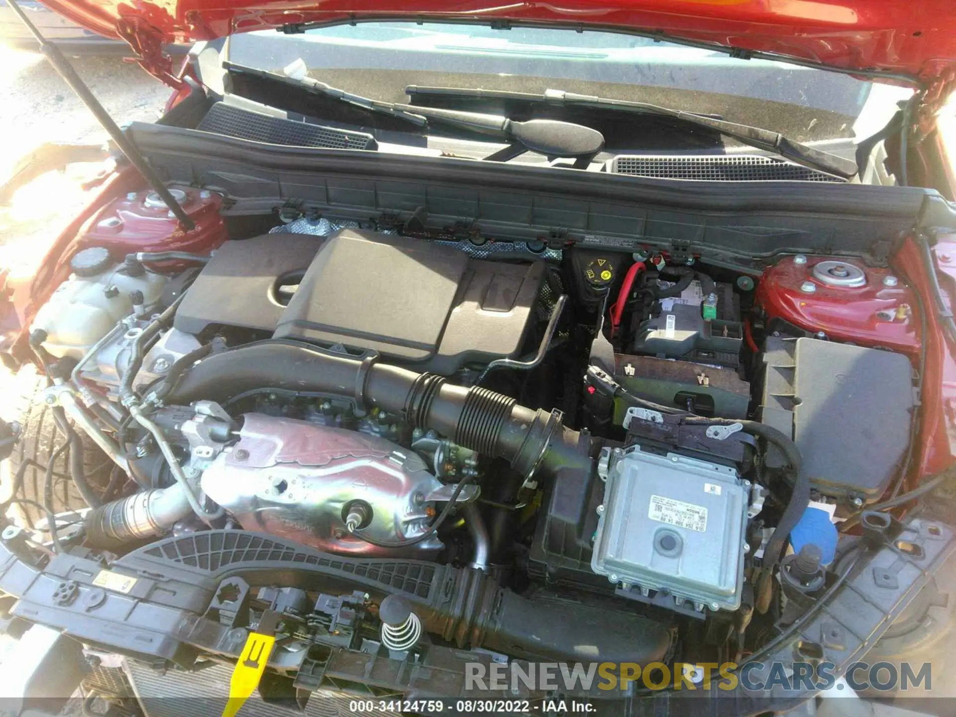 10 Photograph of a damaged car W1N4M4HB6MW102207 MERCEDES-BENZ GLB 2021